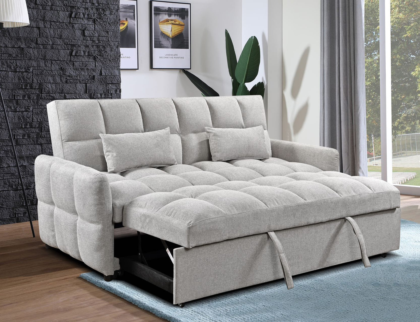 Elbern 3 Seat Sofa Bed